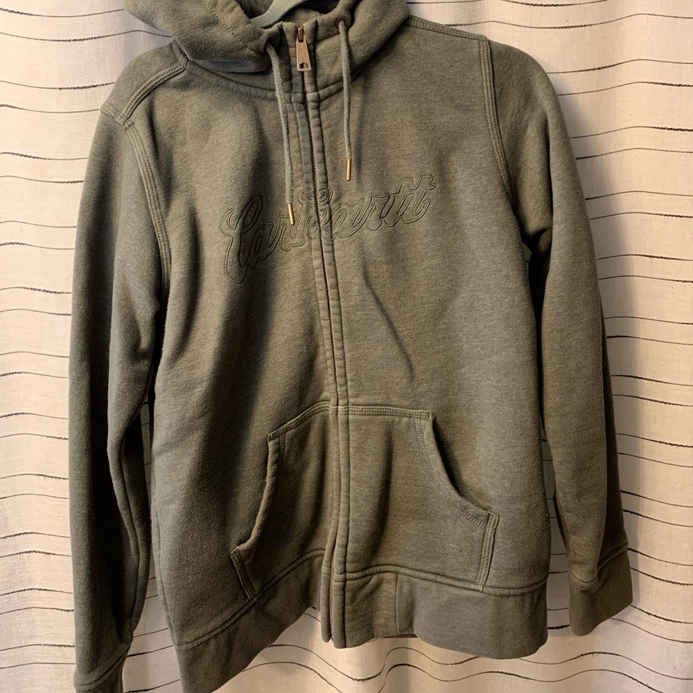 Carhartt zip up hoodie